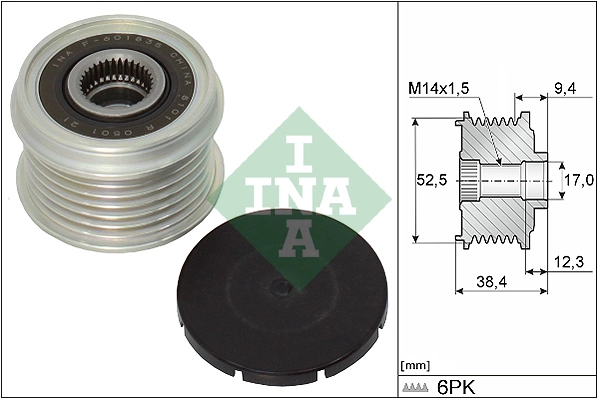 Alternator Freewheel Clutch